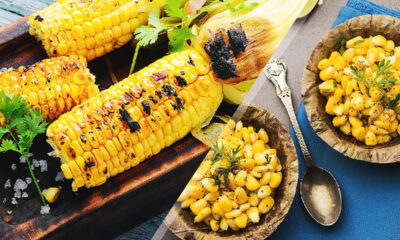 Καλαμπόκι θερμίδες και γλυκές συνταγές από ψητό καλαμπόκι στο φούρνο μέχρι καλαμποκοκεφτέδες με παρμεζάνα