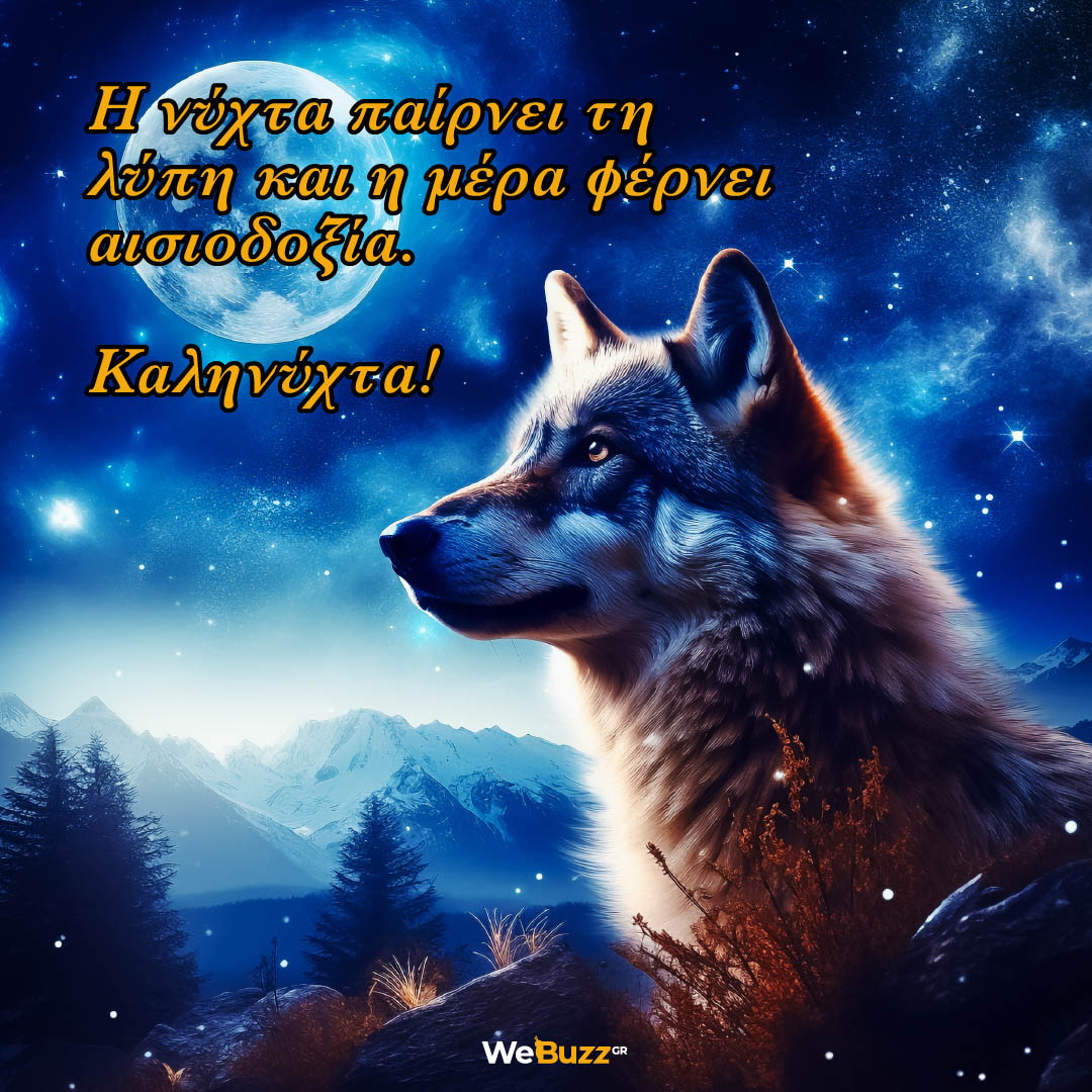 Η νύχτα παίρνει τη λύπη και η μέρα φέρνει αισιοδοξία. Καληνύχτα! - Γλυκές ευχές & μαγικές εικόνες για καληνύχτα