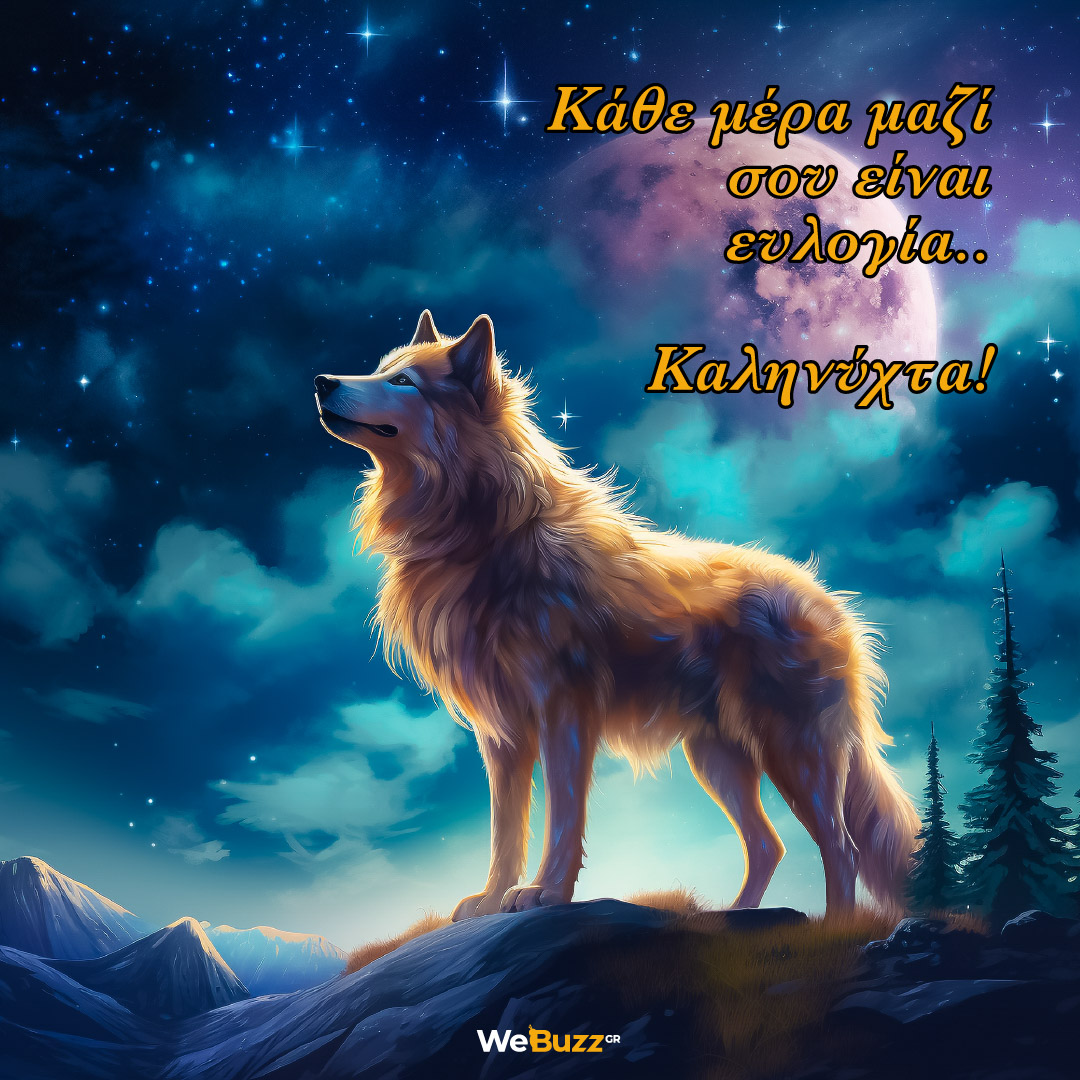Κάθε μέρα μαζί σου είναι ευλογία. Καληνύχτα! - Γλυκές ευχές & μαγικές εικόνες για καληνύχτα
