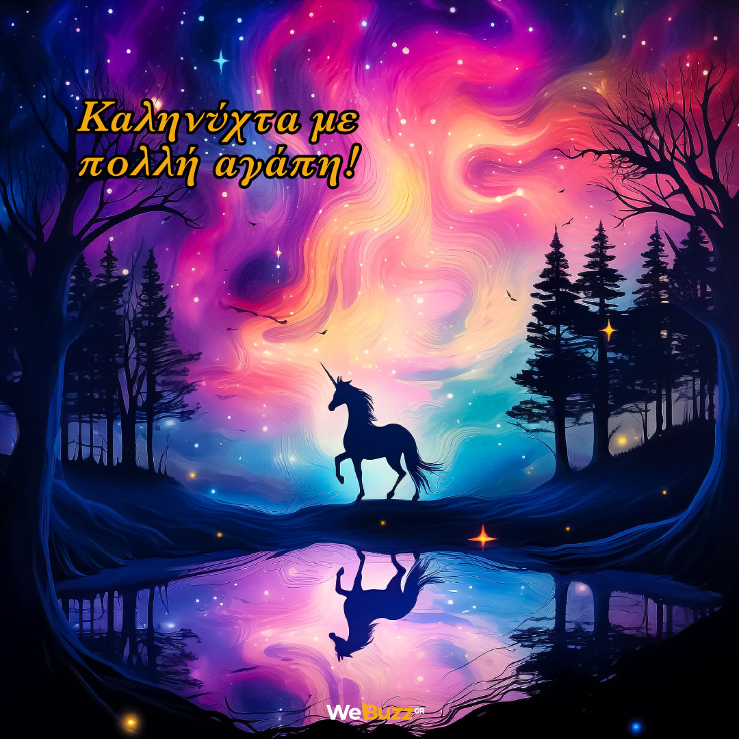 Καληνύχτα με πολλή αγάπη! - Γλυκές ευχές & μαγικές εικόνες για καληνύχτα