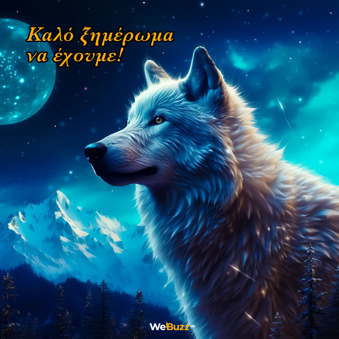 Καλό ξημέρωμα να έχουμε!