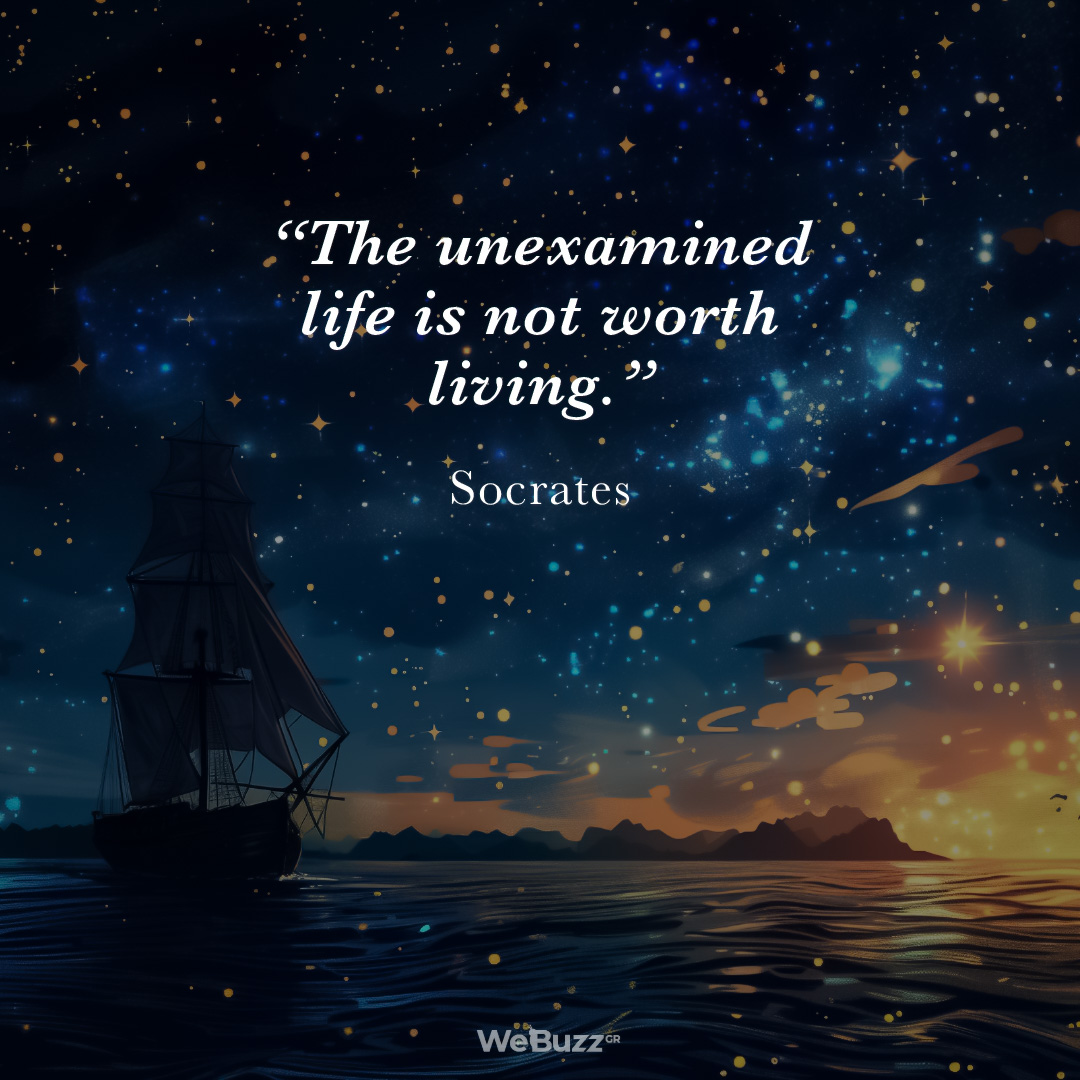 The unexamined life is not worth living - Socrates