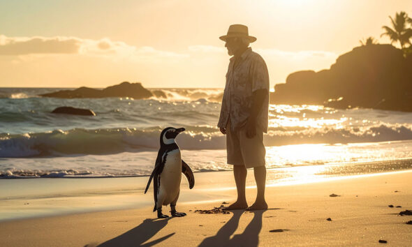 Ο πιγκουίνος που κολυμπά 8.000 χλμ. για να δει τον σωτήρα του