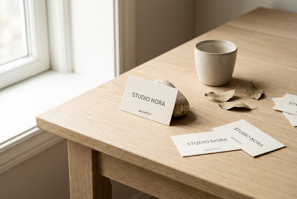 Ιδέες για επαγγελματικές κάρτες με χαρακτήρα και αισθητική ισορροπία