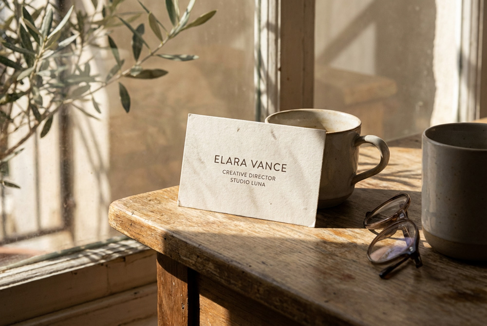 Τι ξεχωρίζει έναν απλό σχεδιασμό επαγγελματικής κάρτας από έναν πραγματικά αποτελεσματικό; Μια σύγχρονη ματιά στη δύναμη της λεπτομέρειας.